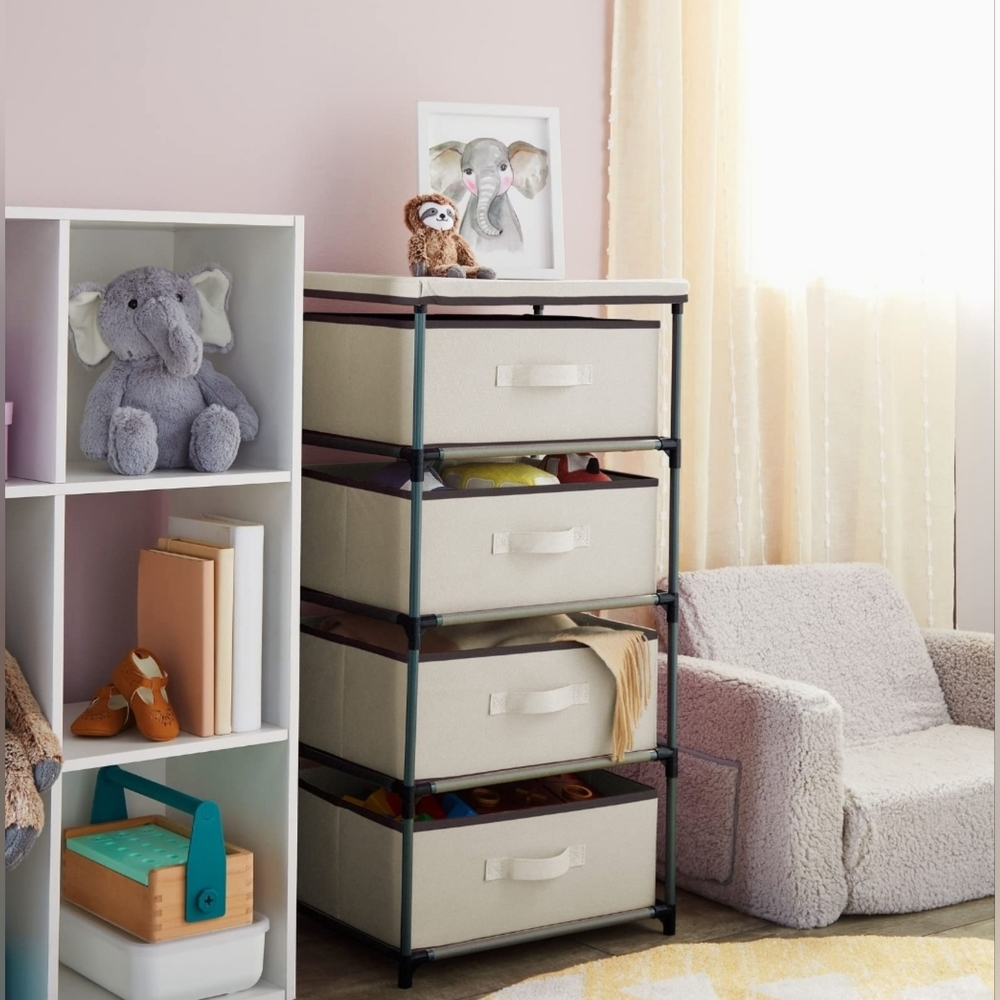 4-Tier Drawer Dresser Organizer
